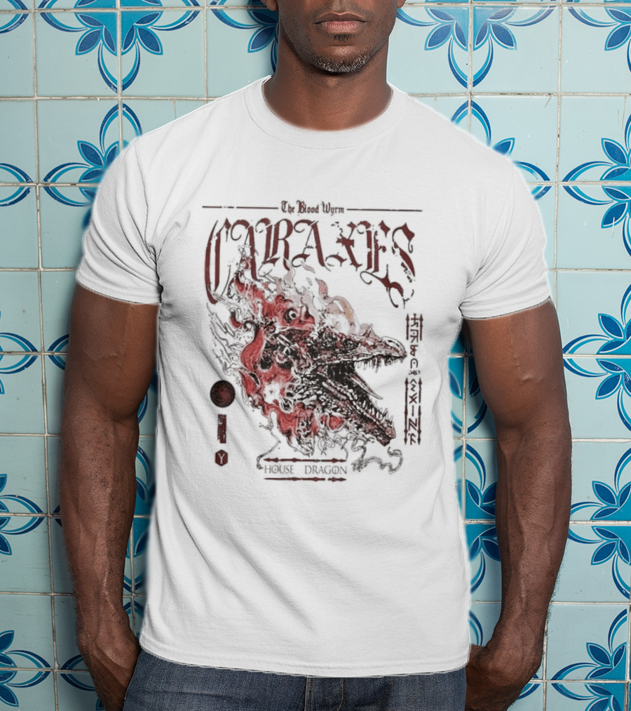 Caraxes House Of The Dragon The Blood Wyrm Fantasy Beast T-Shirt
