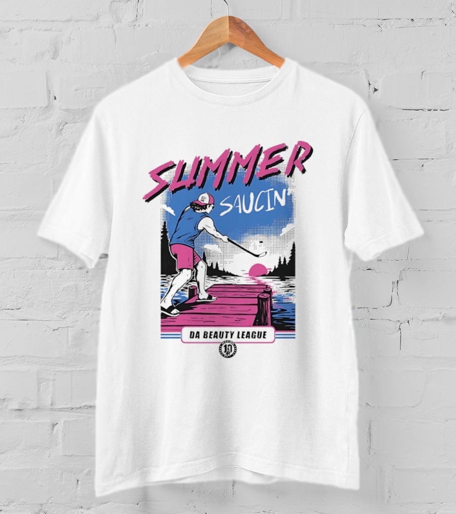 Summer Saucin Da Beauty League Hockey T-Shirt