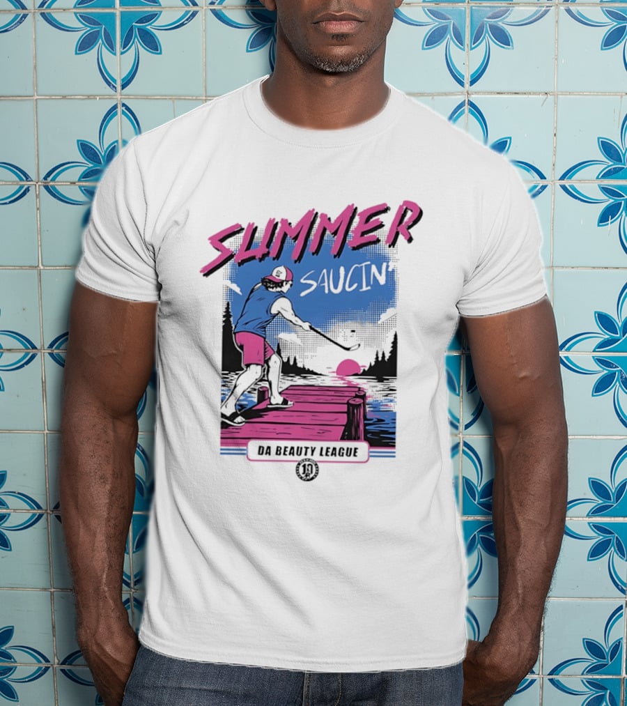 Summer Saucin Da Beauty League Hockey T-Shirt