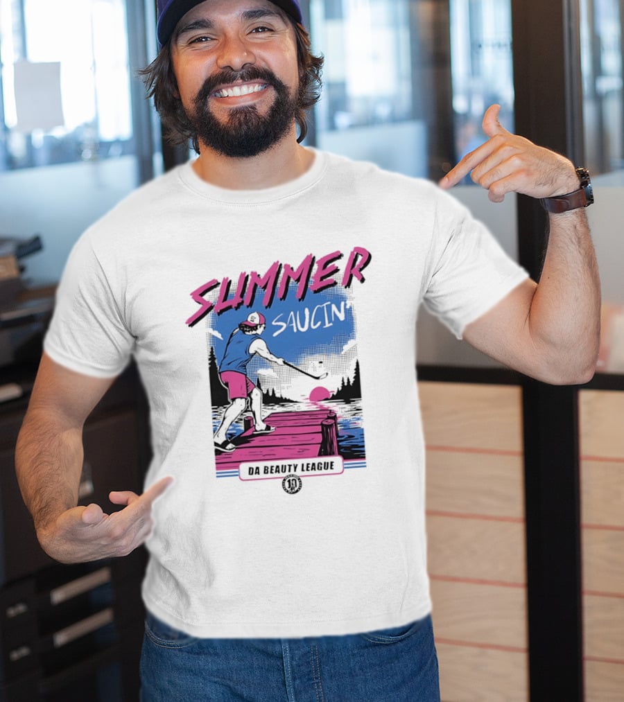 Summer Saucin Da Beauty League Hockey T-Shirt