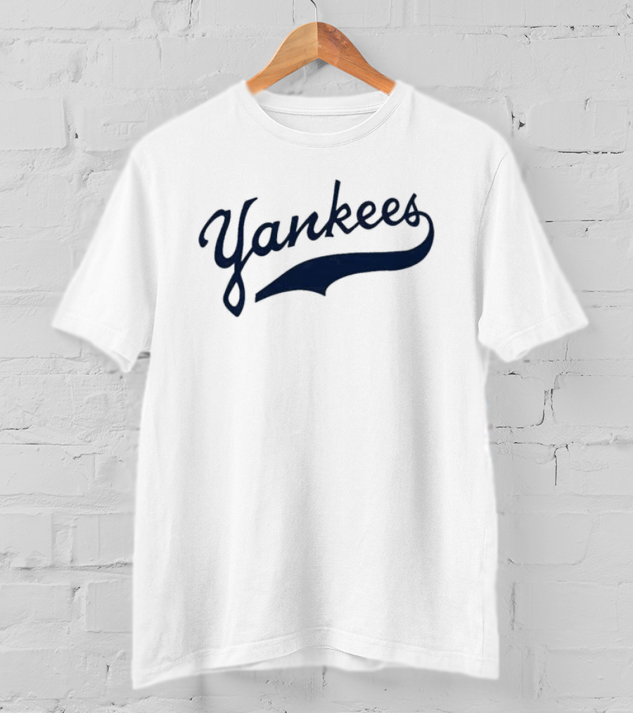 Yankees Script Baseball Yankees T-Shirt