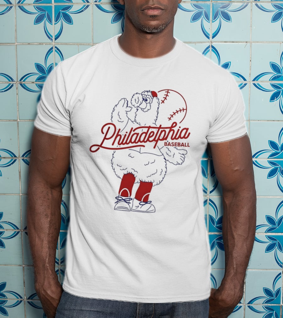 Philadelphia Phillies Phillie Phanatic Baseball T-Shirt
