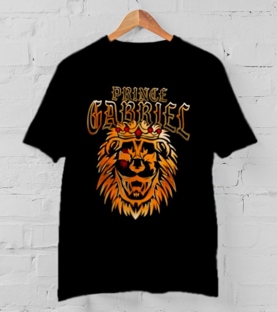 Prince Gabriel Lion King Crown Royal King T-Shirt