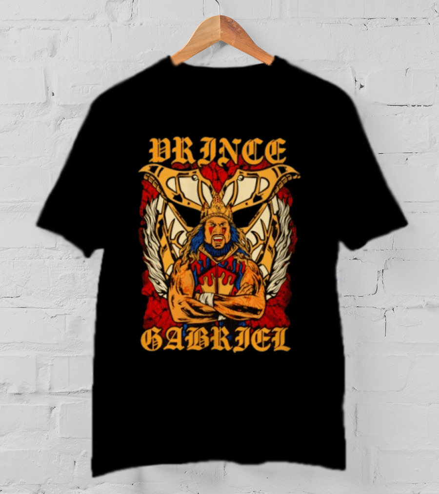 Prince Gabriel WWE Royal Warrior Wings T-Shirt
