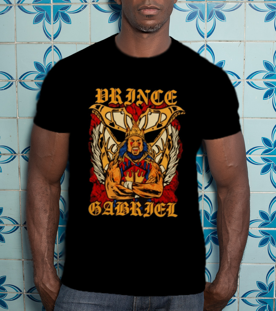 Prince Gabriel WWE Royal Warrior Wings T-Shirt
