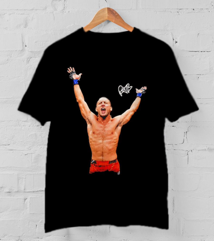 Ryan Hall UFC 2026 Victory Celebration Champion Pose T-Shirt