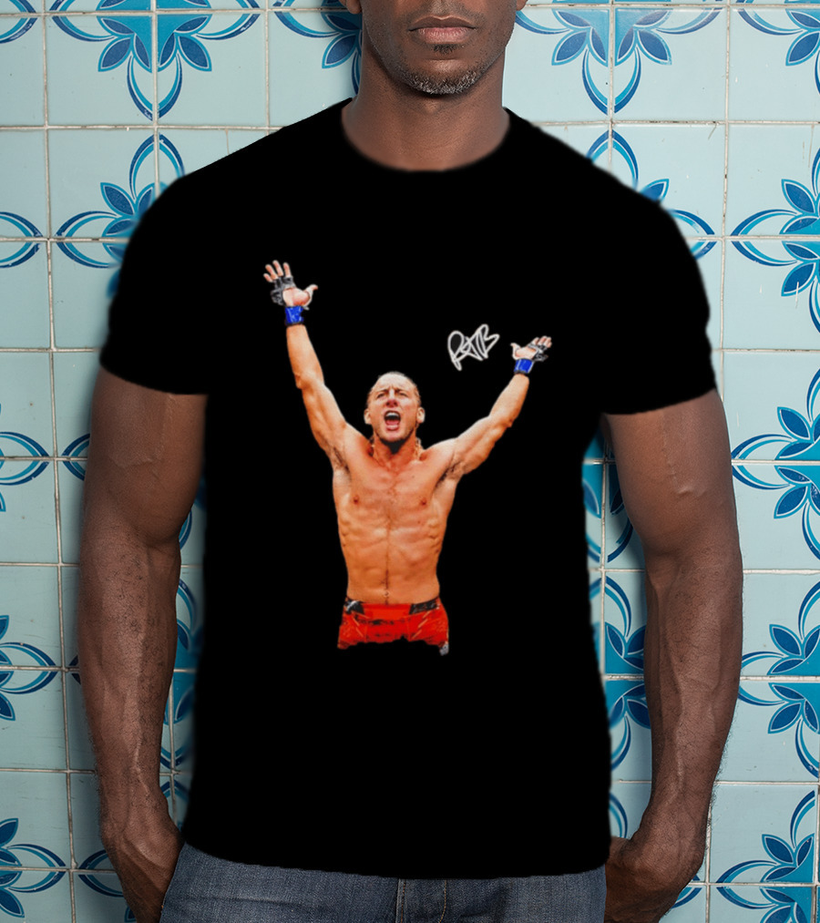 Ryan Hall UFC 2026 Victory Celebration Champion Pose T-Shirt