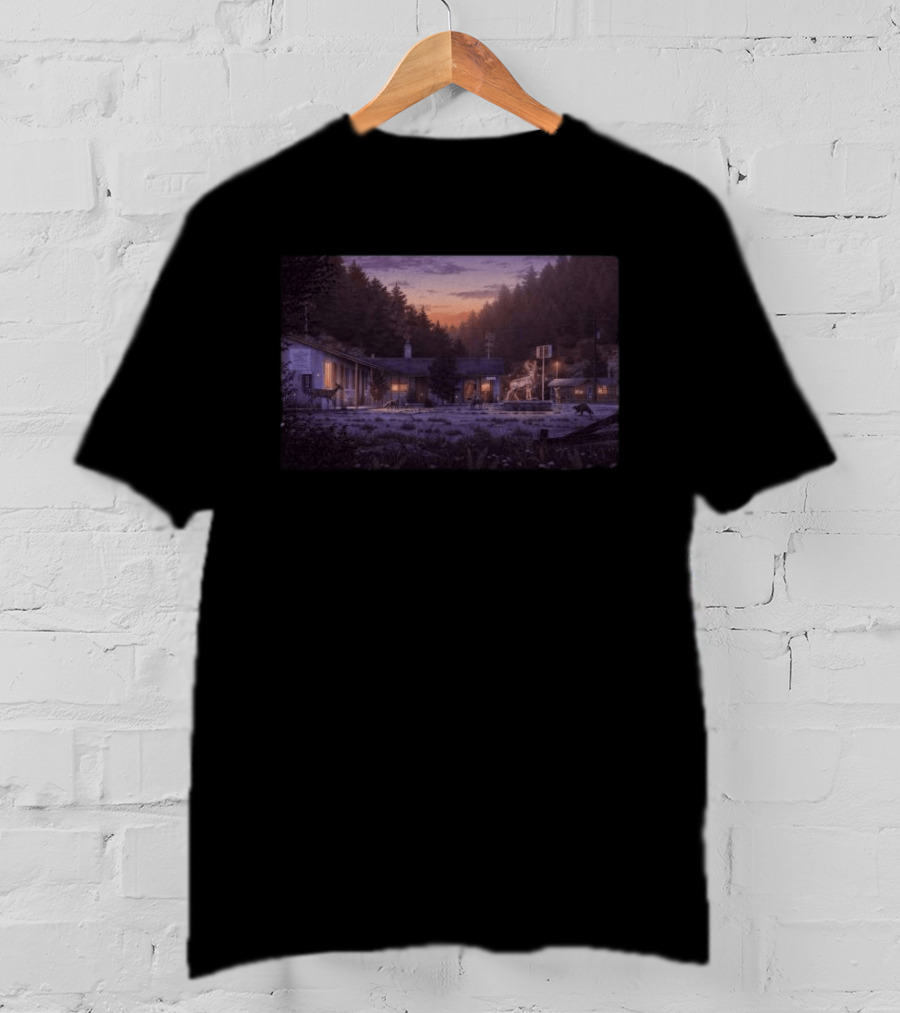 The Head And The Heart Red Rocks CO July 15 16 2026 Motel Sunset Forest Deer T-Shirt