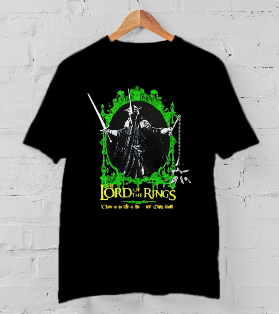 The Lord Of The Rings Witch King Of Angmar No Life In The Void Only Death T-Shirt