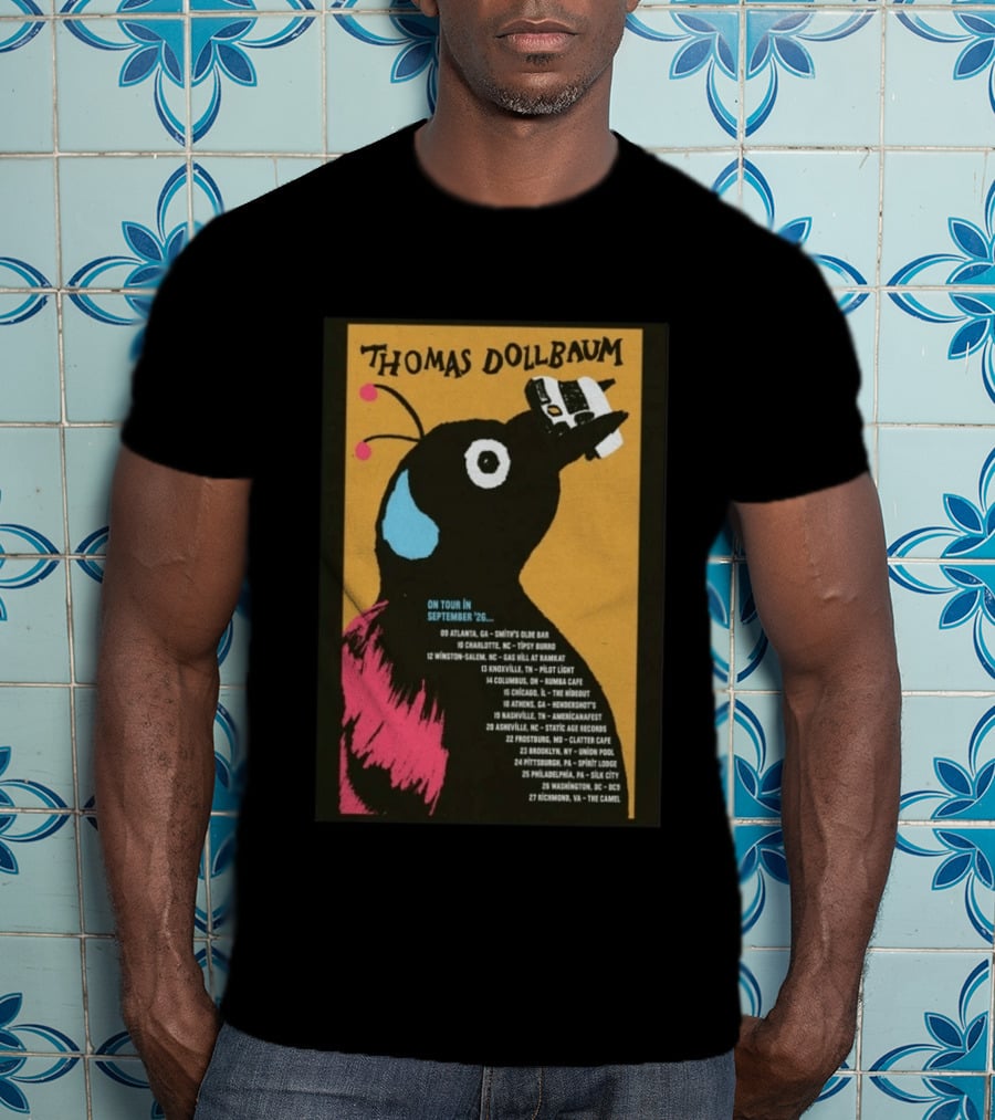 Thomas Dollbaum 2026 Tour September Concert Dates And Cities List T-Shirt