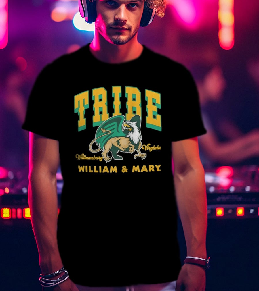 Tribe Williamsburg Virginia William & Mary Griffin T-Shirt