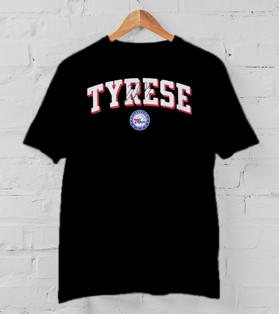 Tyrese Maxey Philadelphia 76ers Basketball Taam T-Shirt