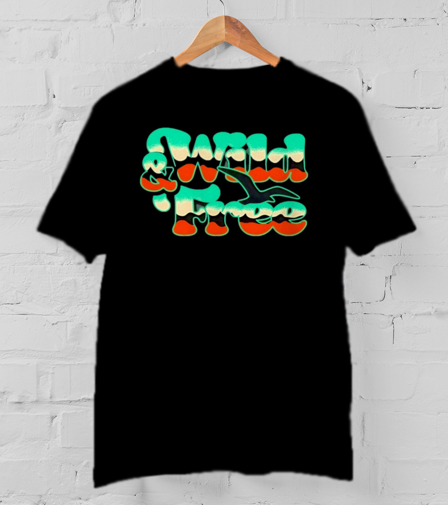 Wild And Free Bird Flight T-Shirt