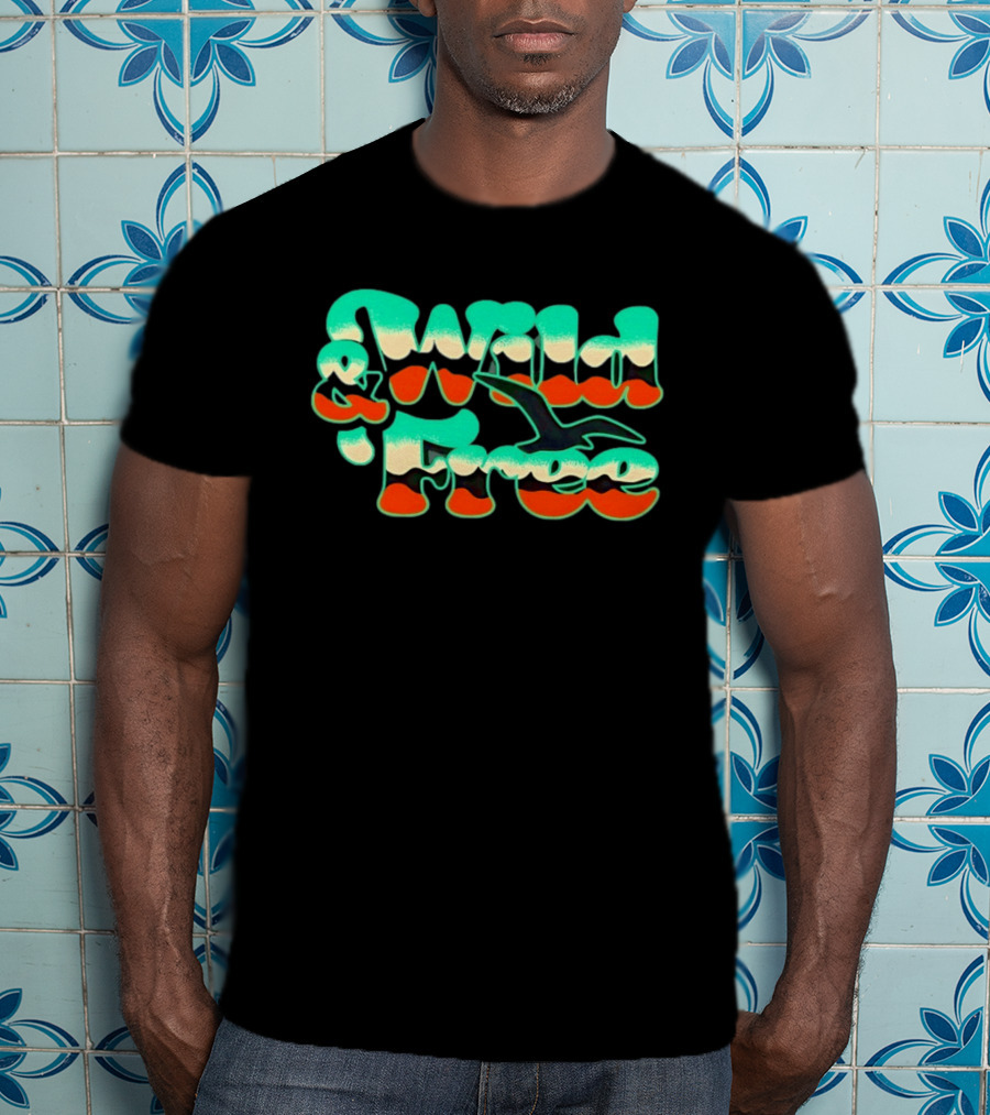 Wild And Free Bird Flight T-Shirt