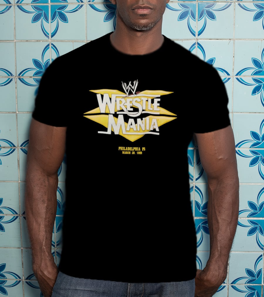 WWE WrestleMania XV Philadelphia March 28 1999 T-Shirt