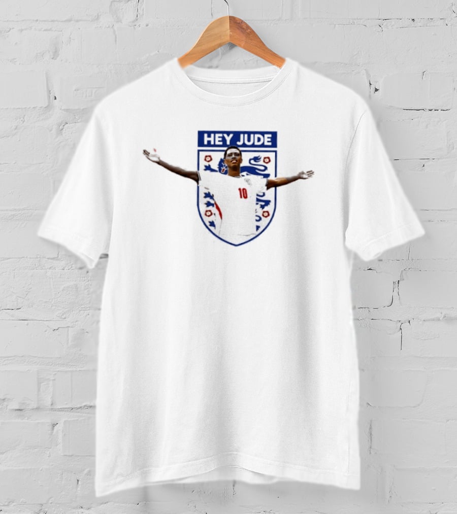 Jude Bellingham Hey Jude England National Football Team 10 T-Shirt