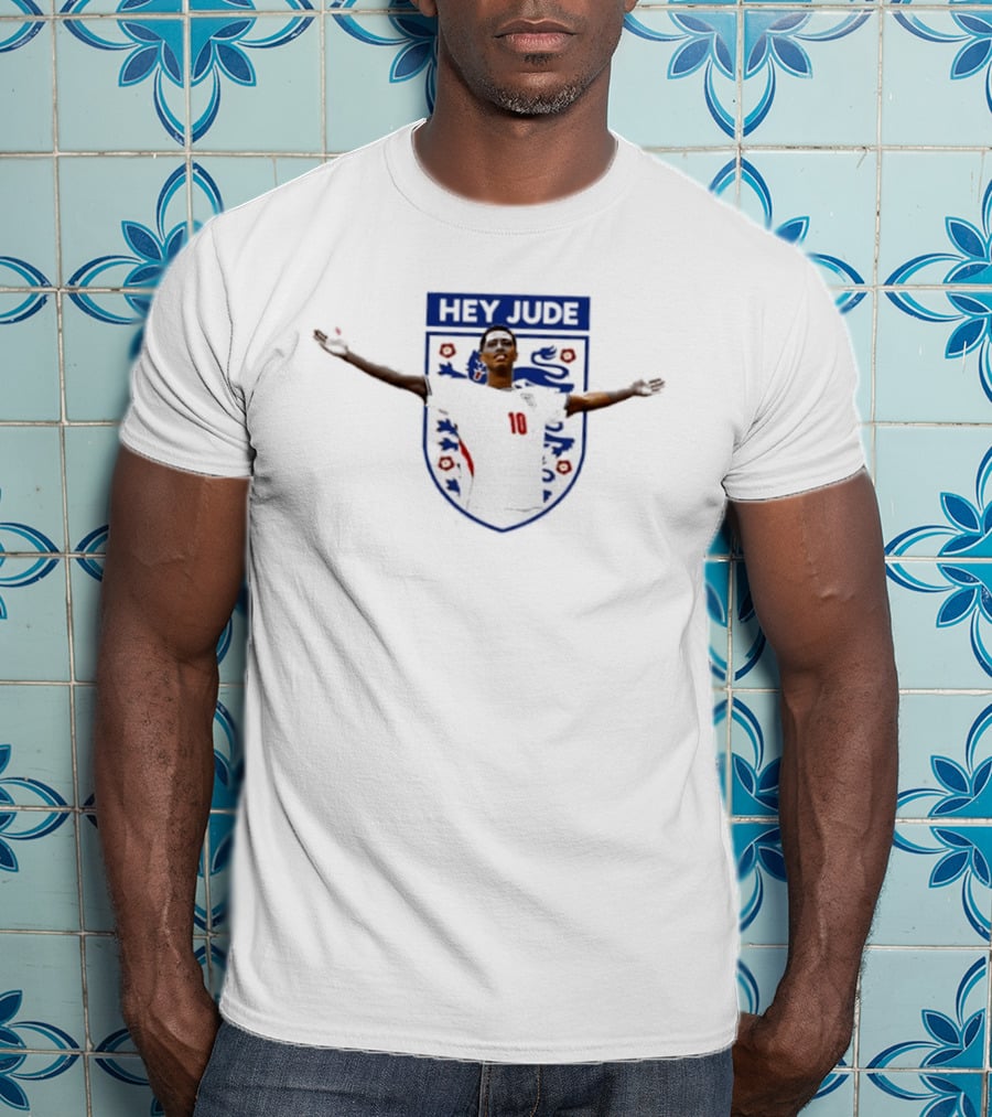 Jude Bellingham Hey Jude England National Football Team 10 T-Shirt