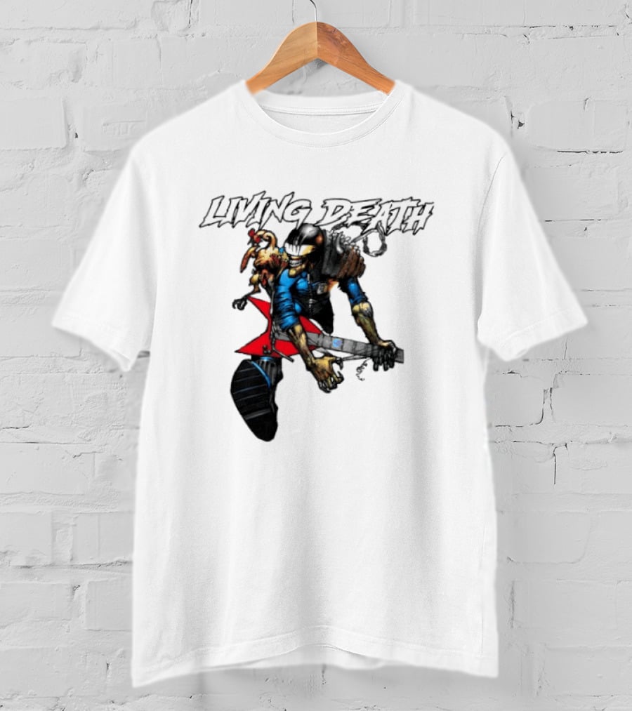 Judge Death Living Death 2000 AD Prison T-Shirt