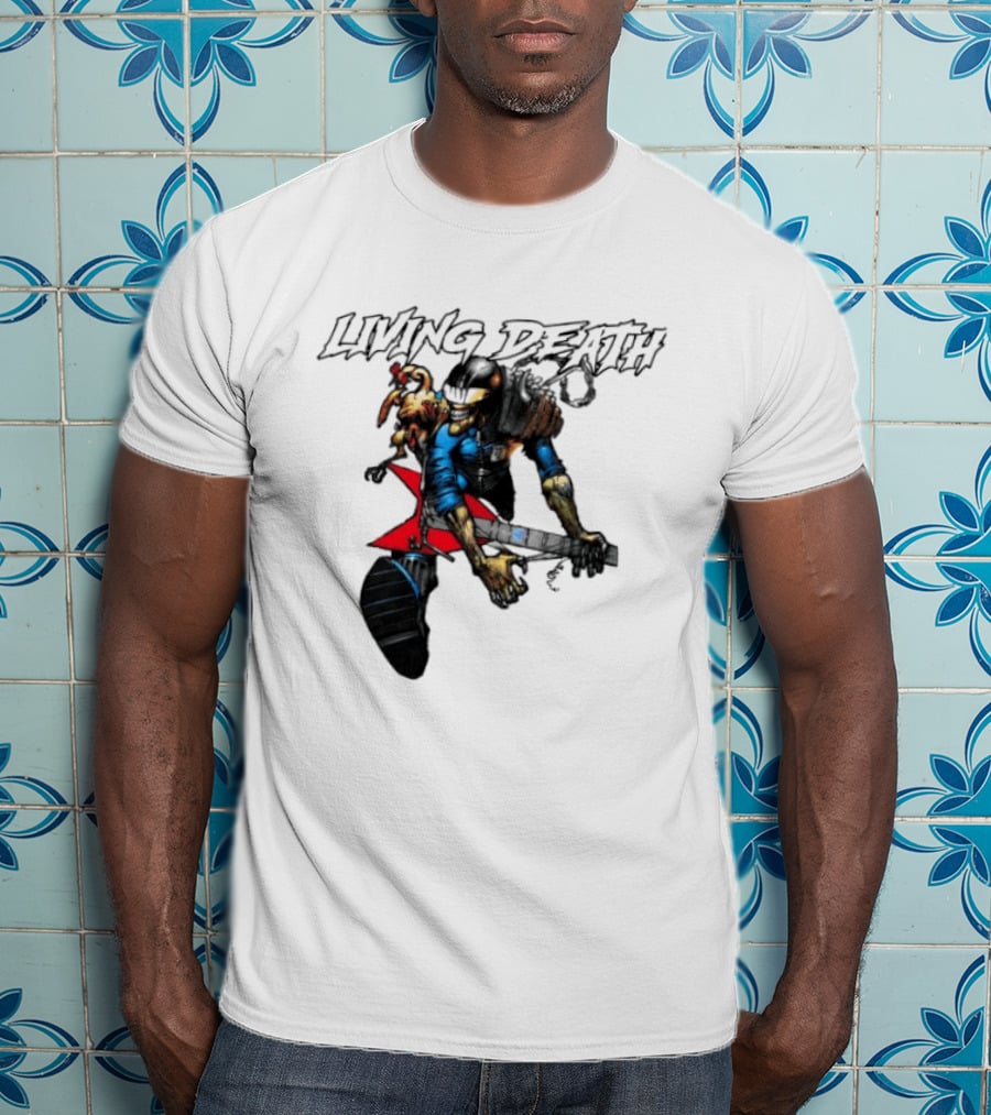 Judge Death Living Death 2000 AD Prison T-Shirt