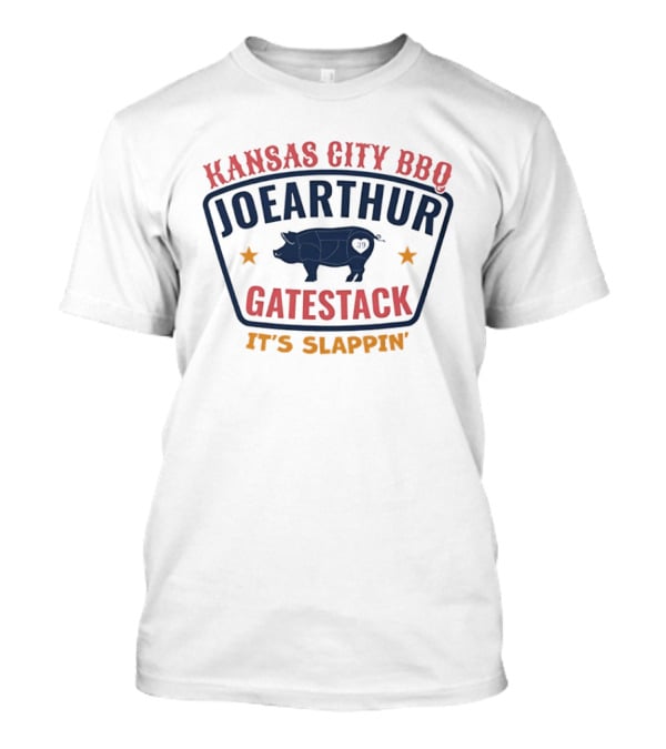 Kansas City BBQ Joearthur Gatestack It's Slappin' Pig T-Shirt