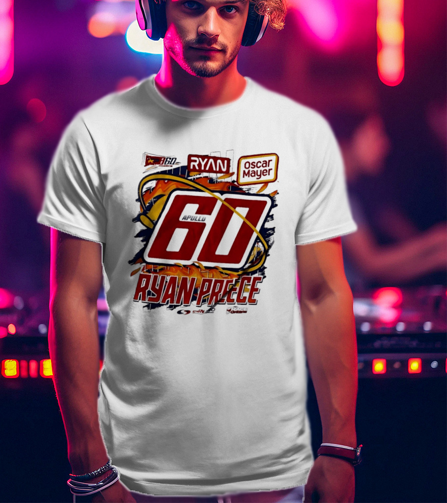 Ryan Preece Oscar Mayer Apollo 60 Stafford Speedway Racing T-Shirt