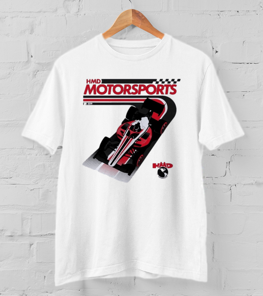 HMD Motorsports Indy NXT 2026 Racing Car T-Shirt