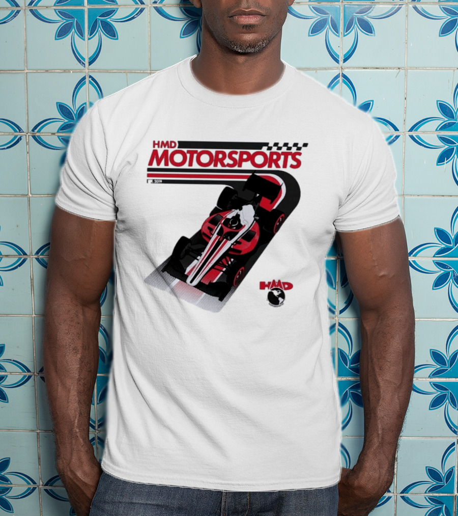 HMD Motorsports Indy NXT 2026 Racing Car T-Shirt