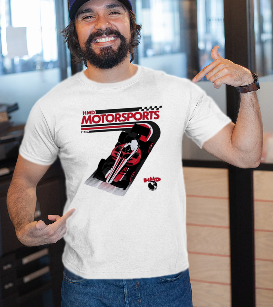 HMD Motorsports Indy NXT 2026 Racing Car T-Shirt