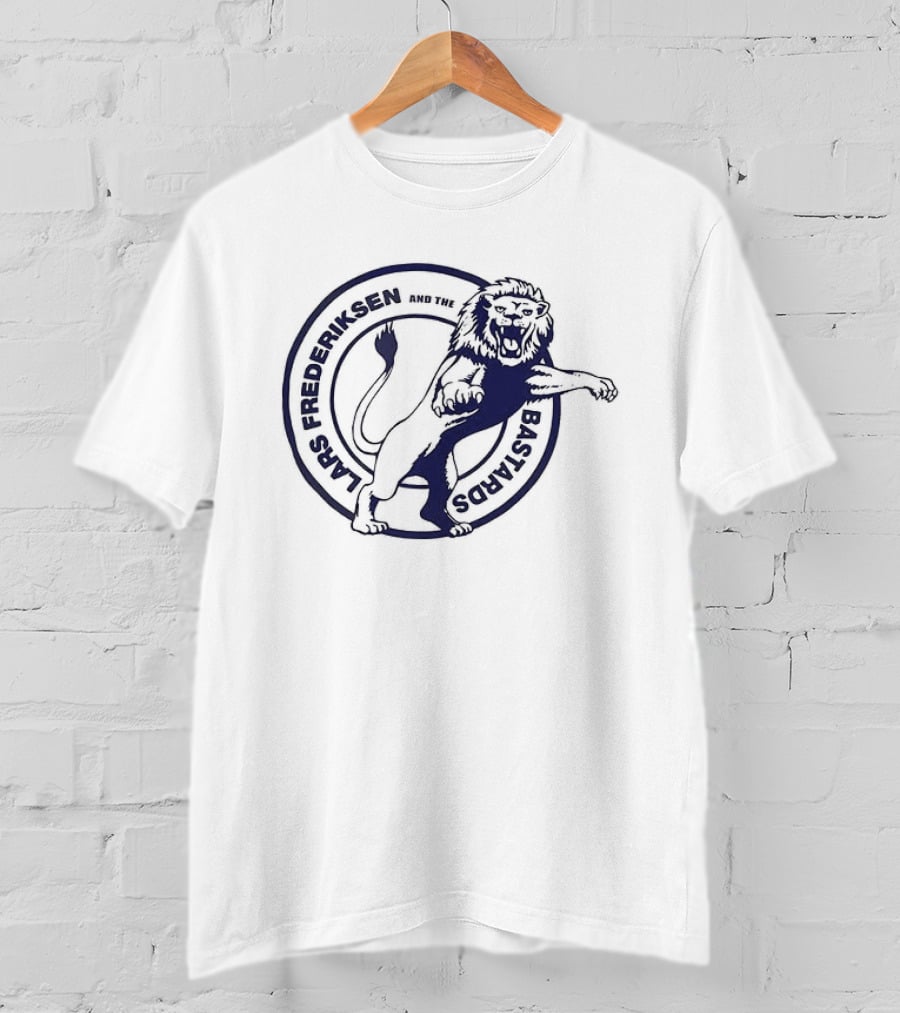 Lars Frederiksen And The Bastards Lion Support Your Local Millwall Punx T-Shirt