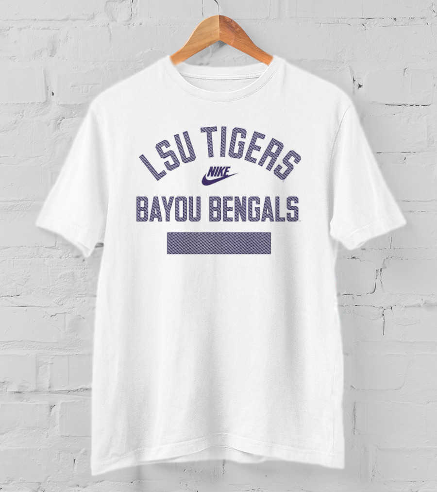 LSU Tigers Nike Bayou Bengals College Football T-Shirt