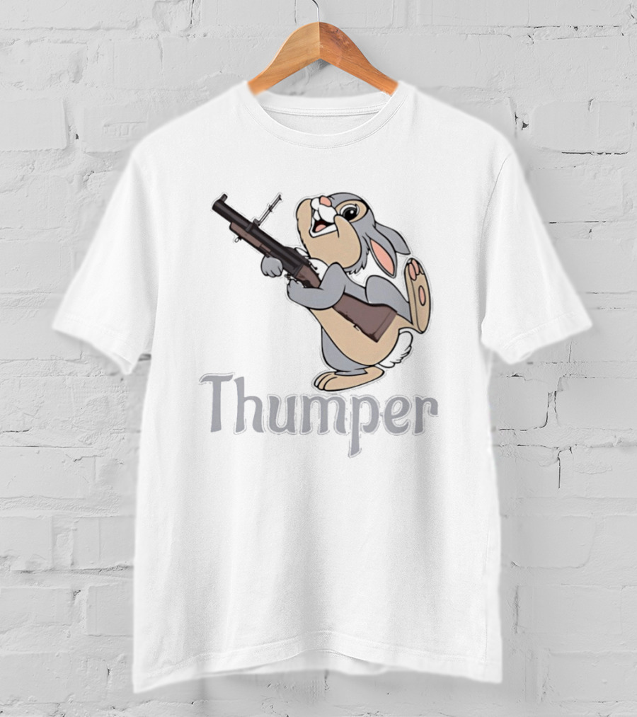 Thumper Rabbit Grenade Launcher Bambi T-Shirt
