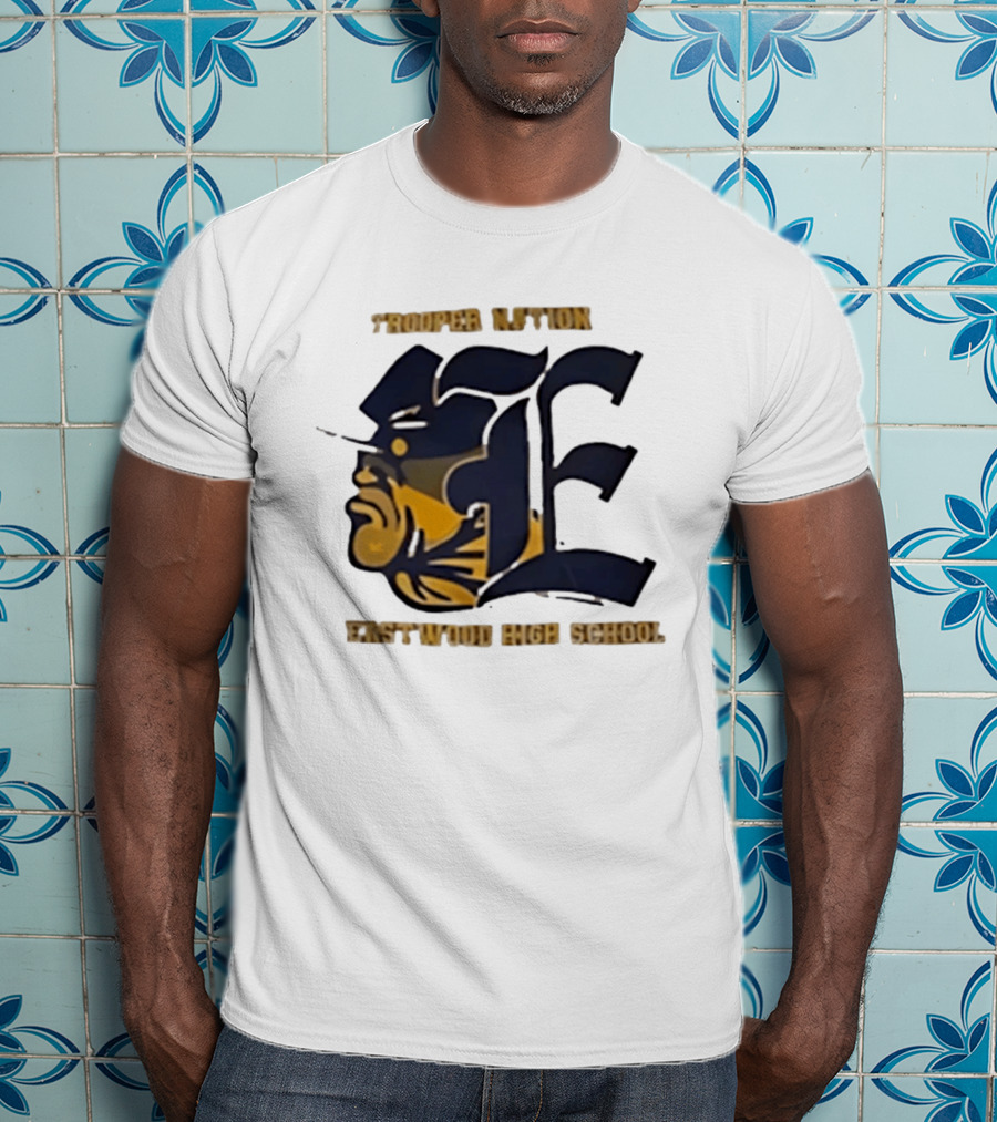 Trooper Nation Eastwood High School Football FE T-Shirt