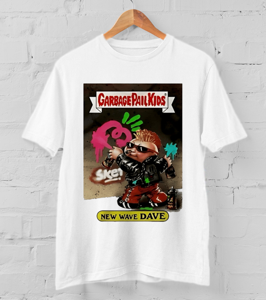New Wave Dave Garbage Pail Topps T-Shirt