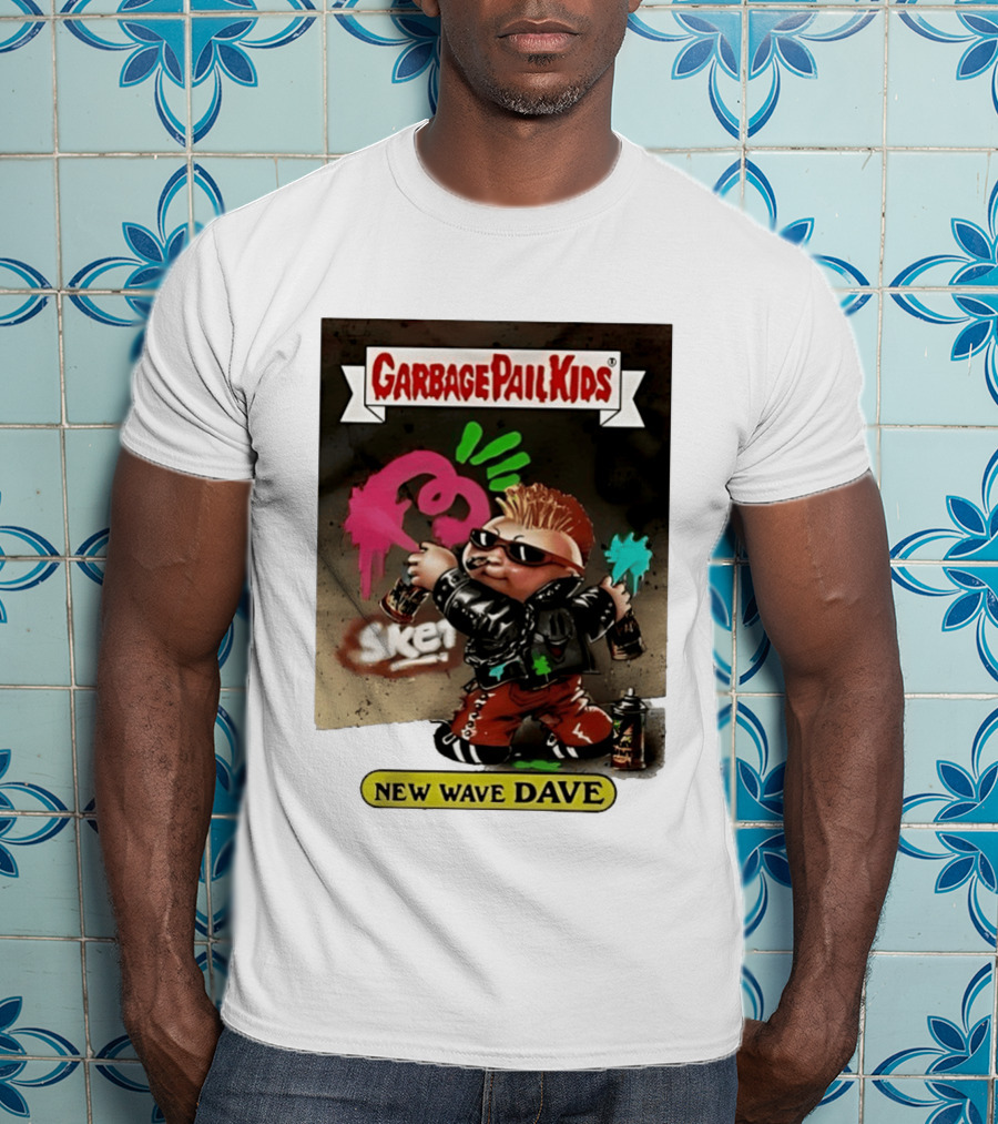 New Wave Dave Garbage Pail Topps T-Shirt