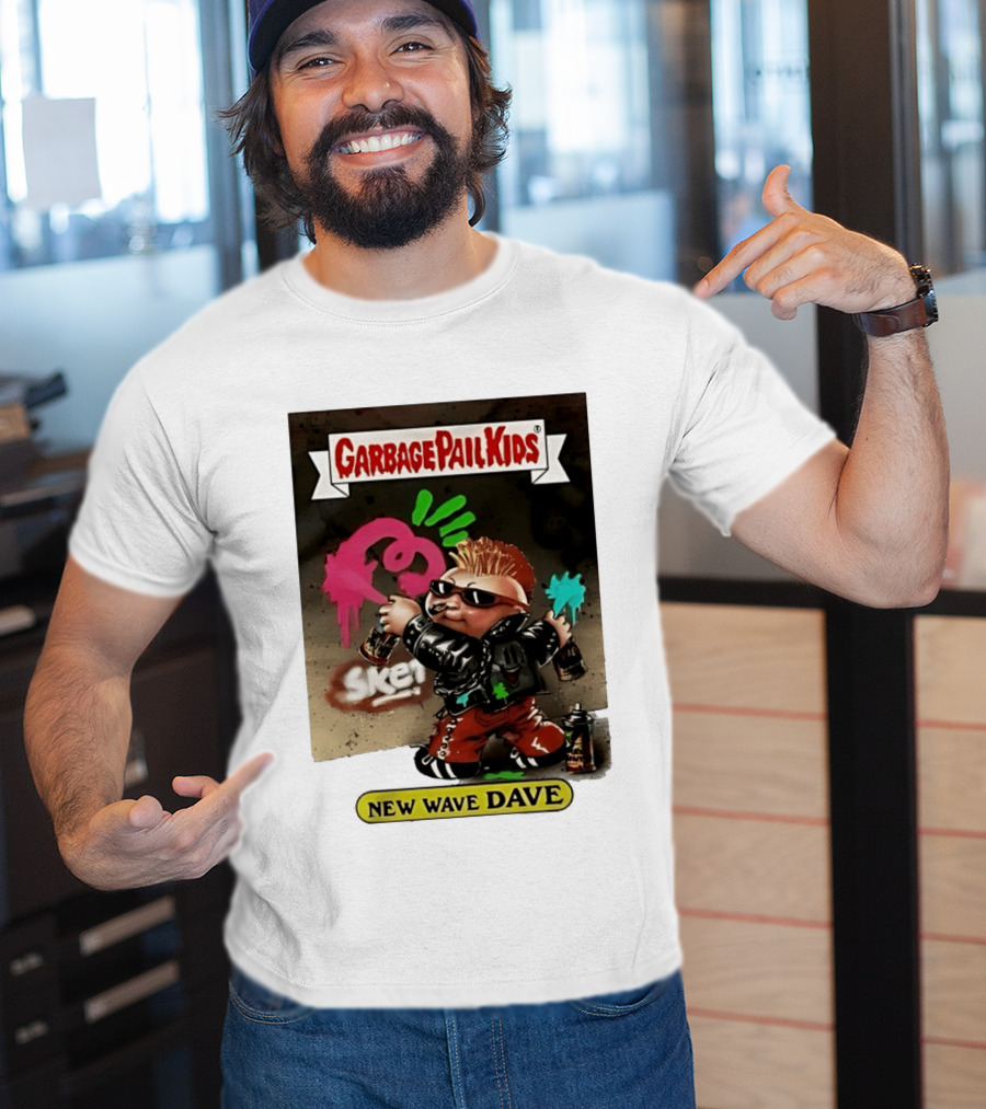 New Wave Dave Garbage Pail Topps T-Shirt