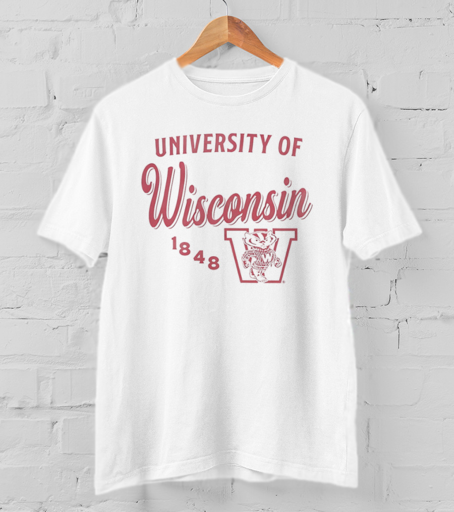 University Of Wisconsin 1848 Badger W T-Shirt