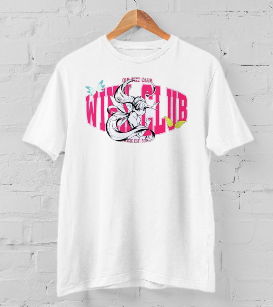 Winx Club Join The Club Magic Est 2004 Butterfly T-Shirt