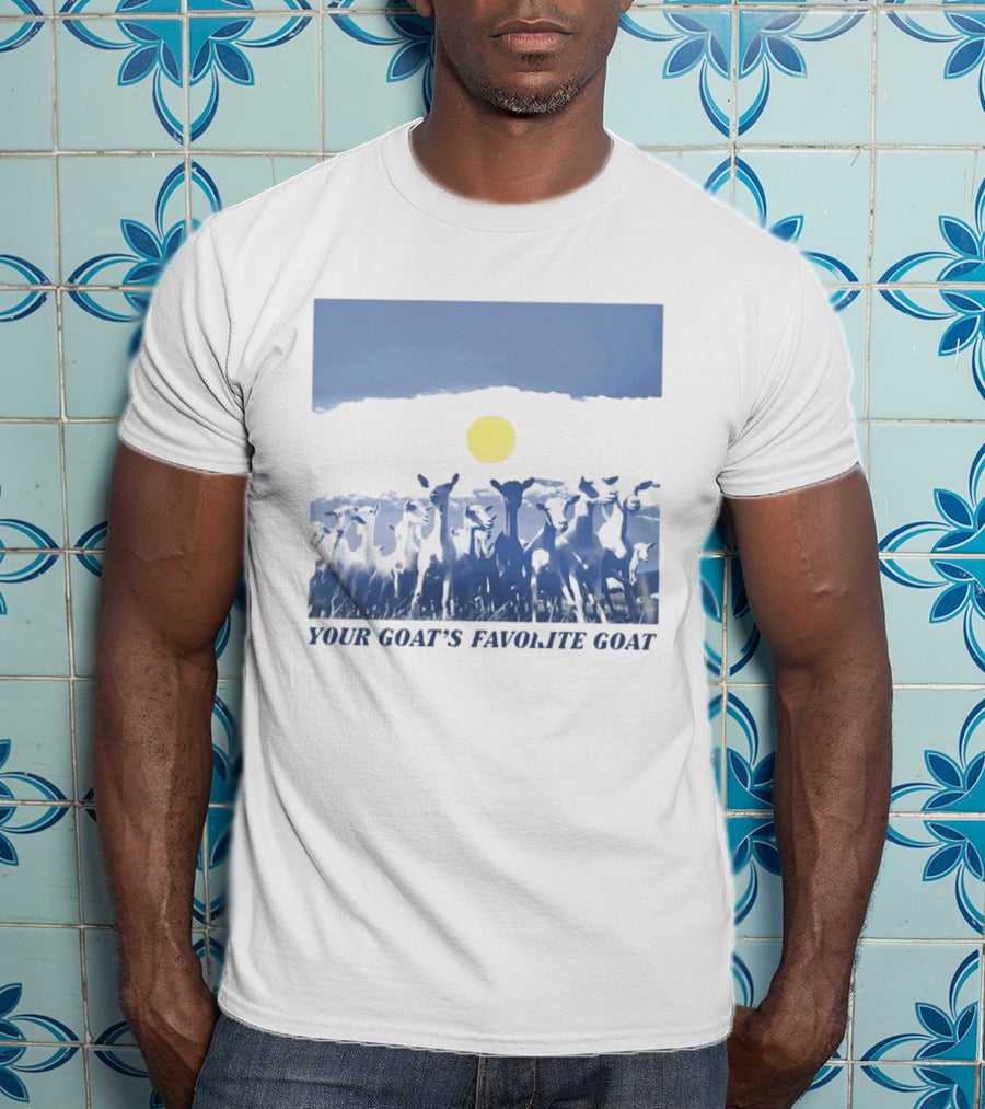 YOUR GOAT'S FAVORITE GOAT Moonlit Pasture T-Shirt