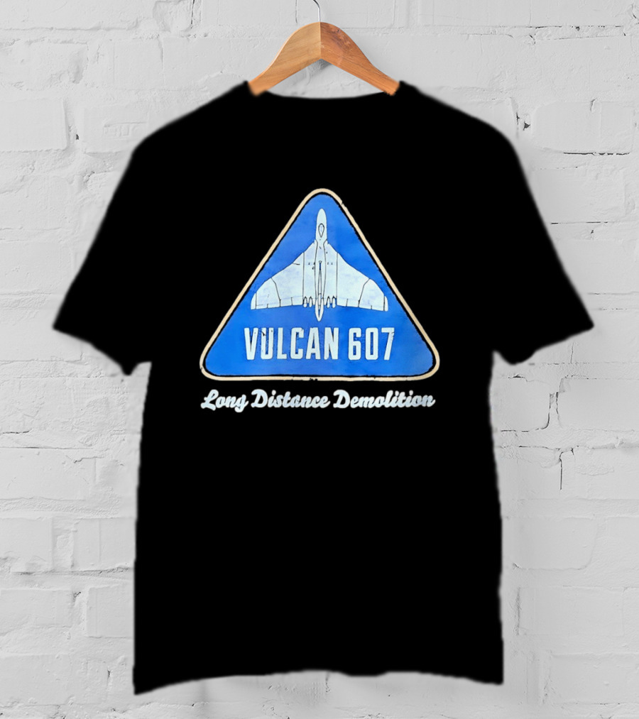 Vulcan 607 Long Distance Demolition Vintage Distressed T-Shirt