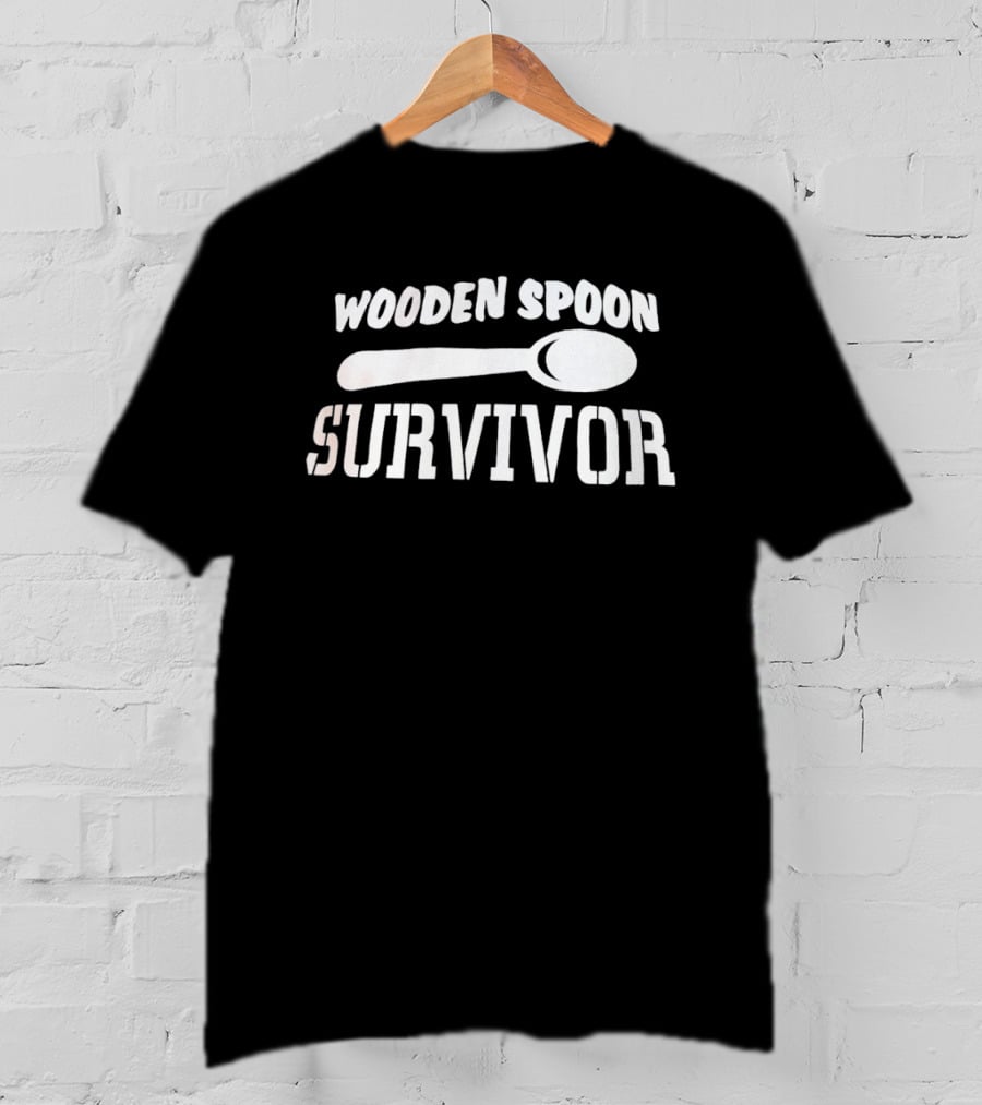 Wooden Spoon Survivor Kitchen Humor Cooking Joke T-Shirt