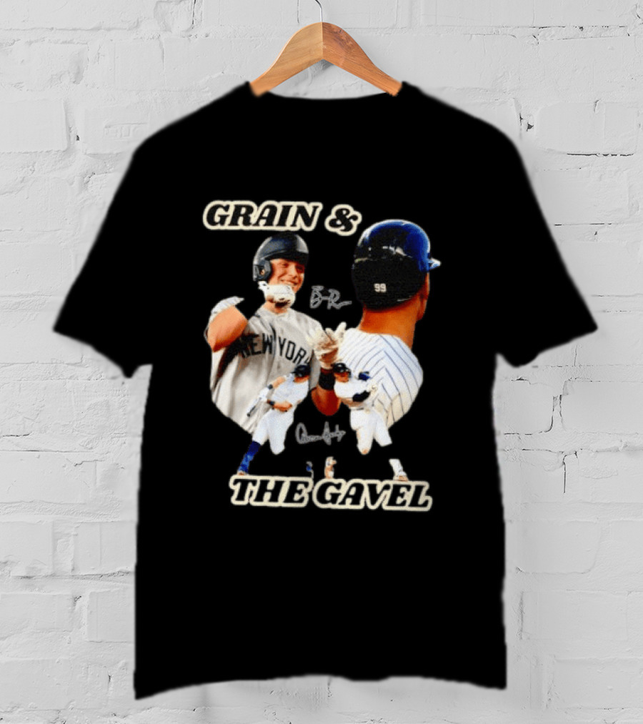 Grain & The Gavel Ben Rice Aaron Judge New York T-Shirt