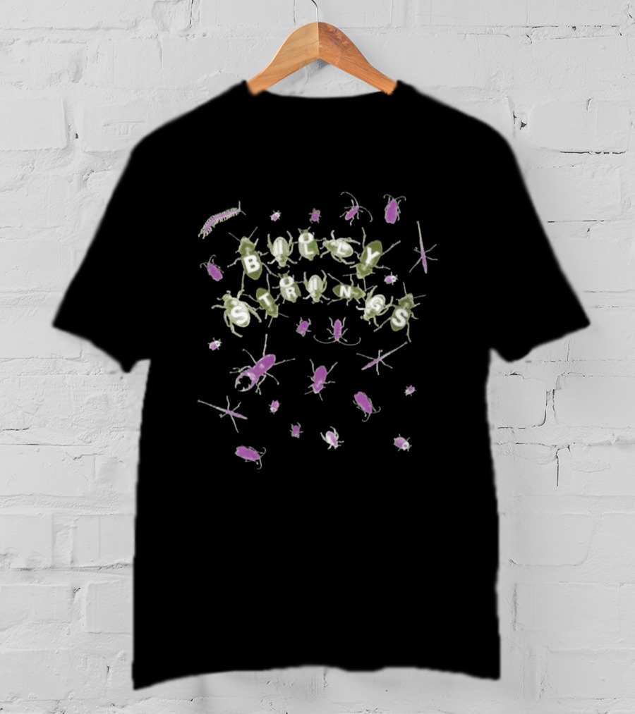 Billy Strings Summer 2026 Tour Bugs Lime And Purple Insects With Dates T-Shirt