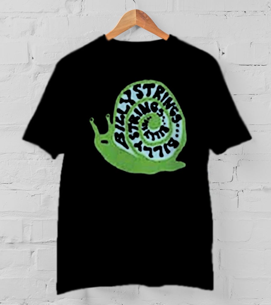 Billy Strings Summer 2026 Tour Snail With Dates T-Shirt