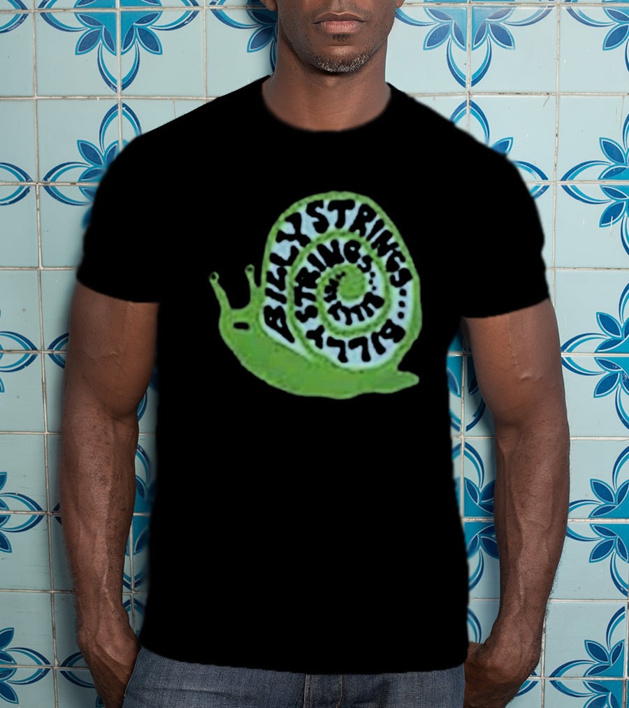Billy Strings Summer 2026 Tour Snail With Dates T-Shirt