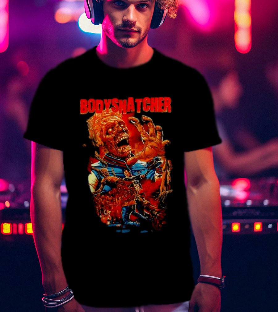 Bodysnatcher Zombie Horror Deathcore Fierce Undead Attack T-Shirt