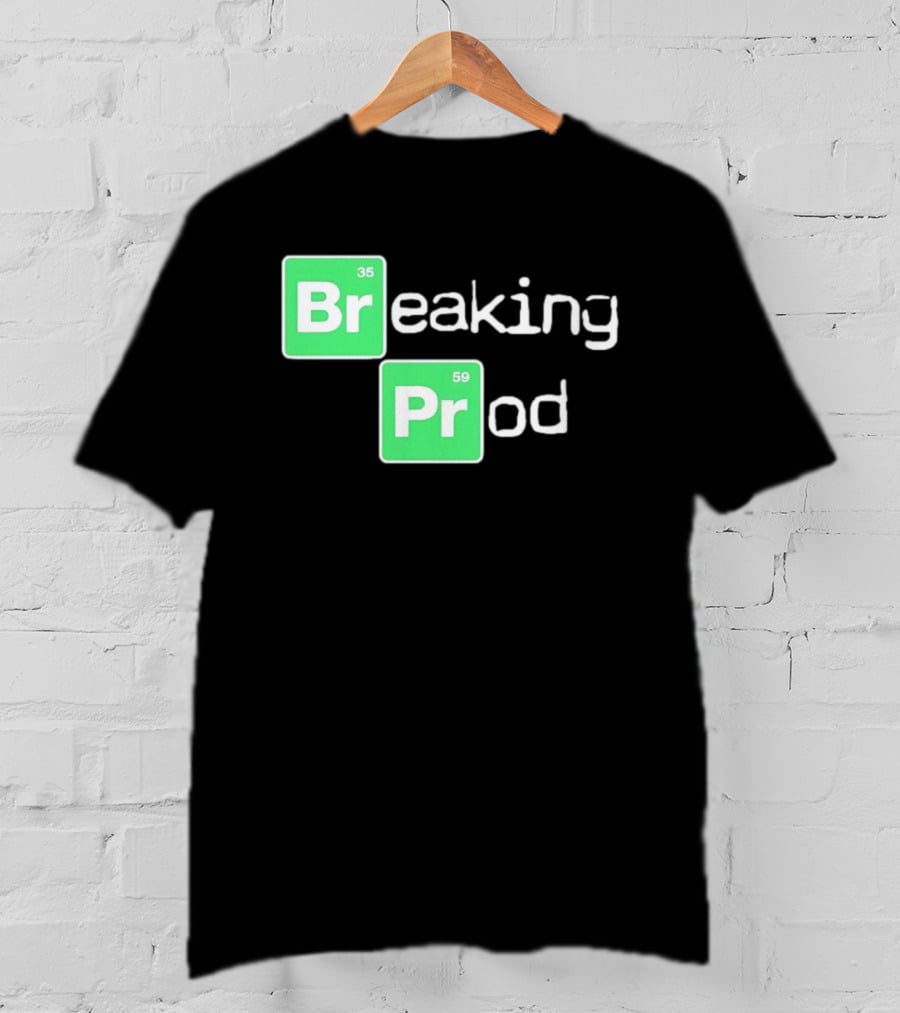 Breaking Prod 35 59 Chemistry T-Shirt