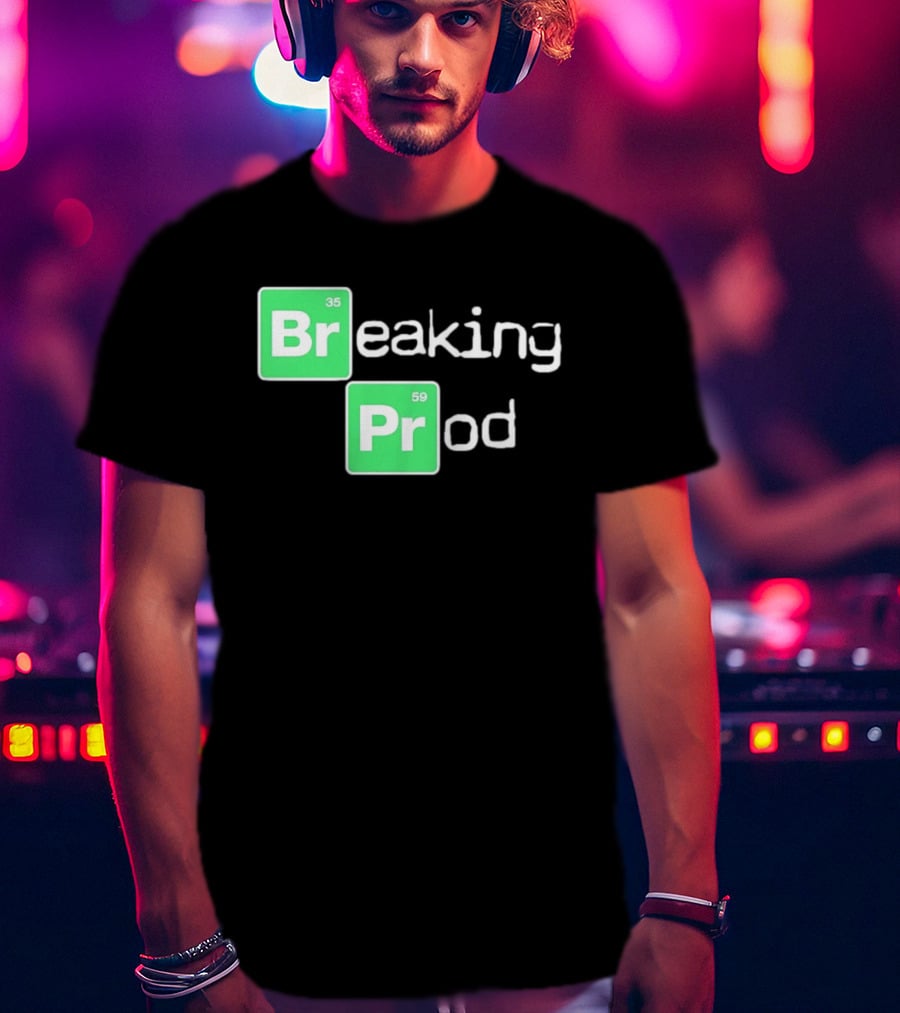 Breaking Prod 35 59 Chemistry T-Shirt