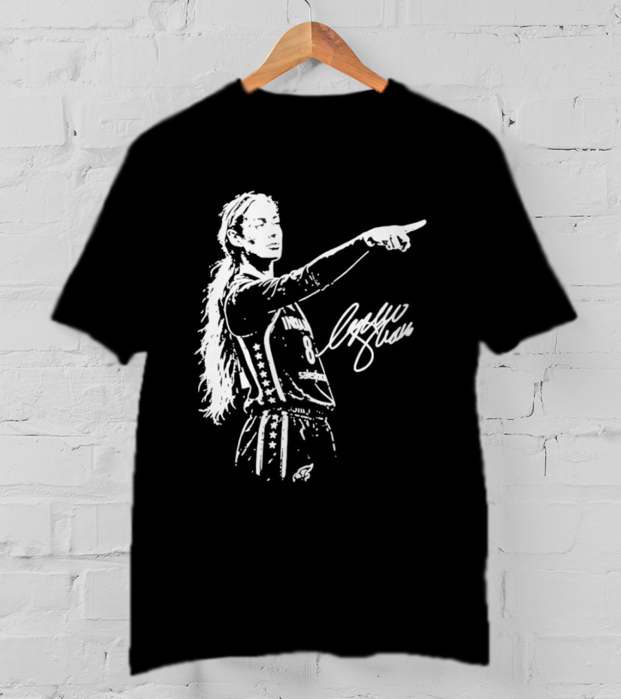 Caitlin Clark Indiana Fever WNBA Player Signature Collection T-Shirt