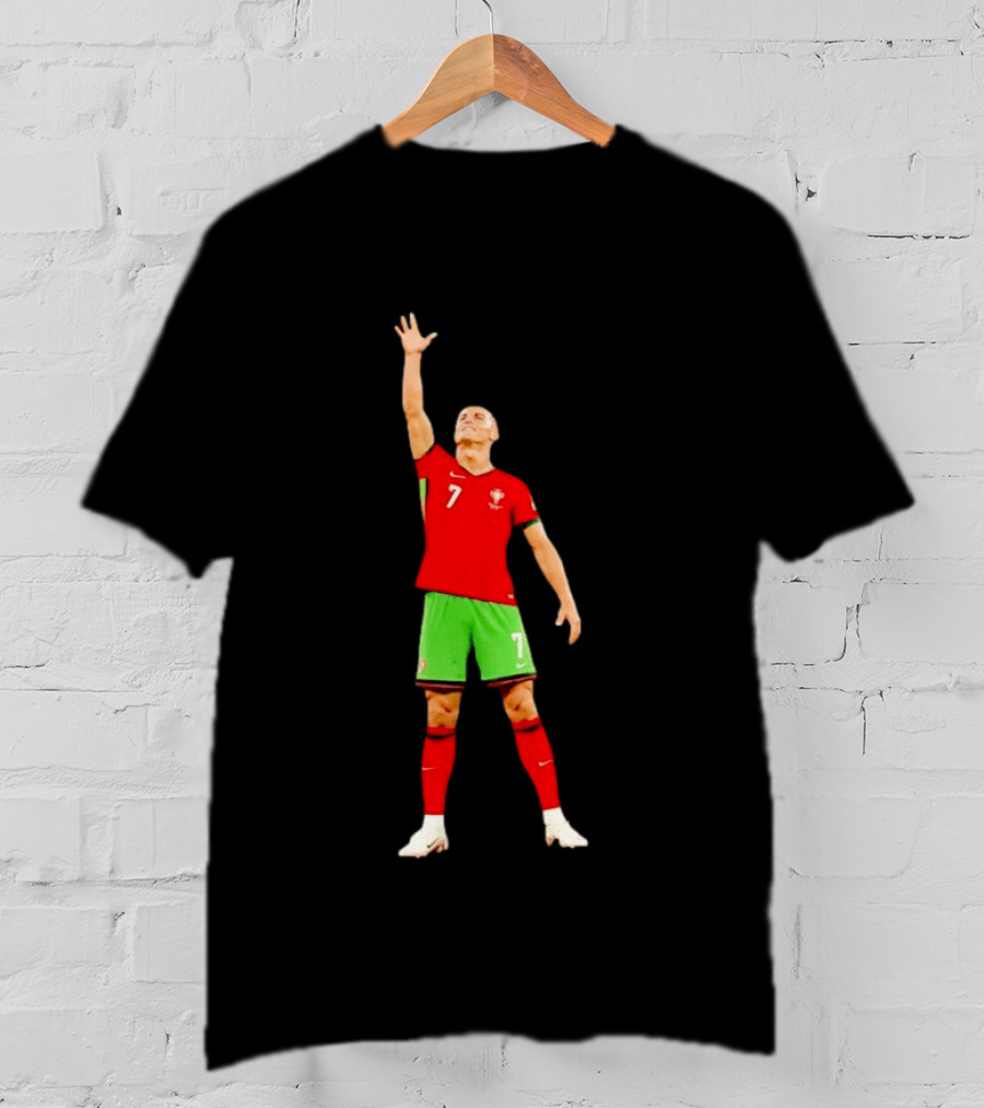 Cristiano Ronaldo 7 Portugal National Team Soccer Jersey T-Shirt