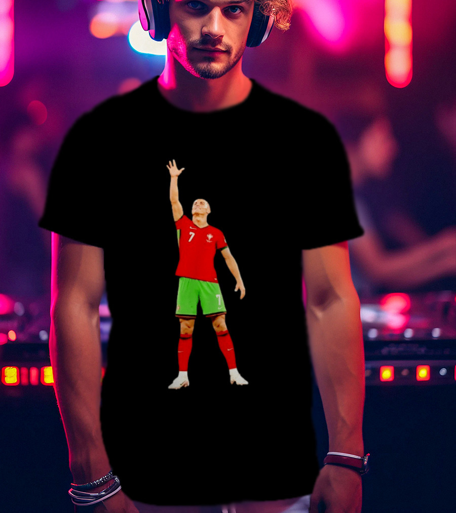 Cristiano Ronaldo 7 Portugal National Team Soccer Jersey T-Shirt